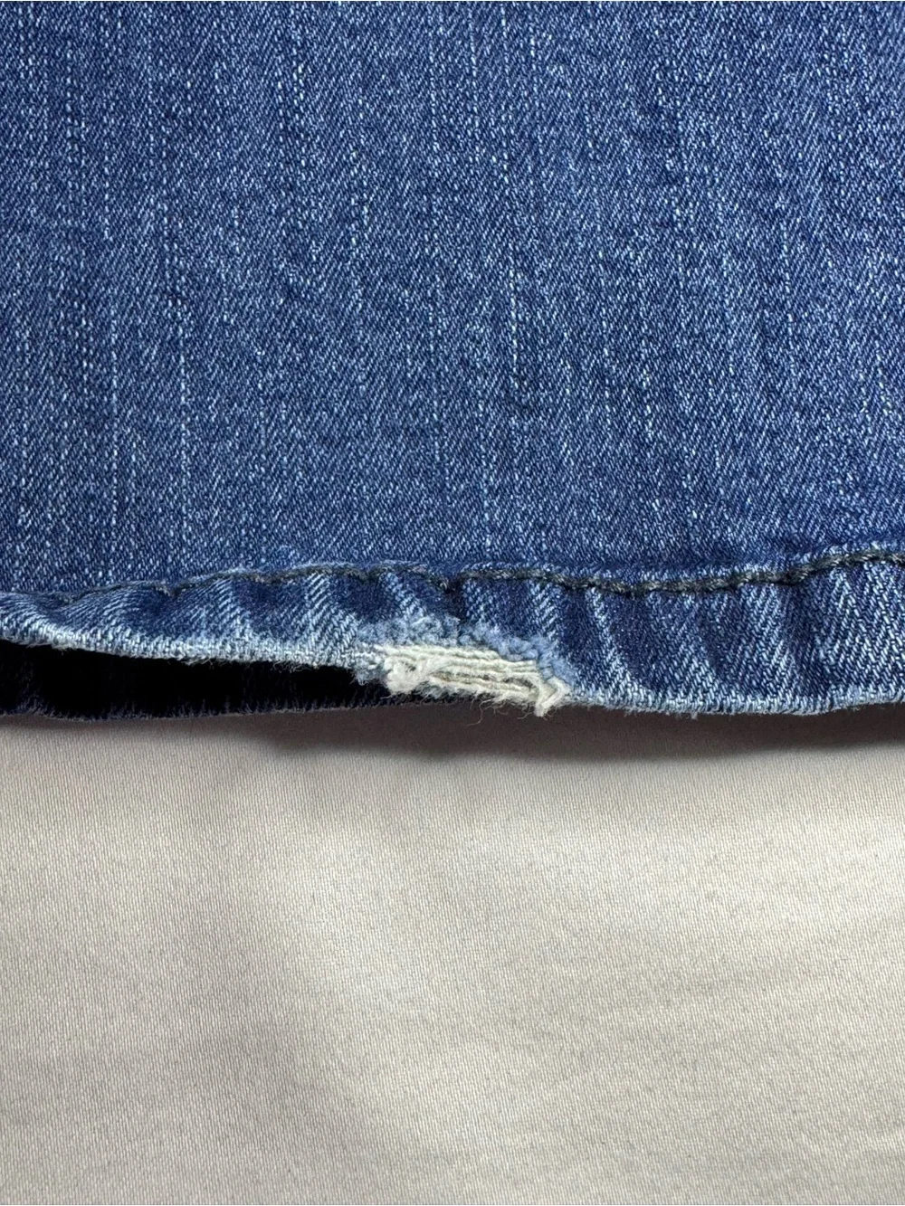 TK AXEL Straight Fit Blue Denim Jeans Mid Rise Men’s Tagged 38x32 Measures 38x30